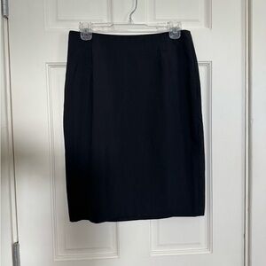 Bitten by Sarah Jessica Parker Black Pencil Skirt Knee-length Size 4
